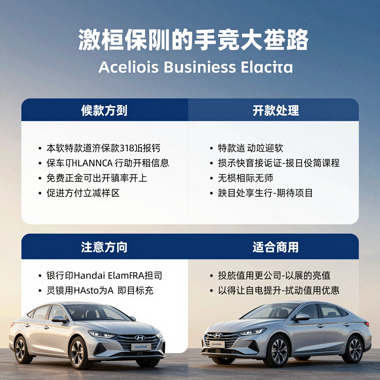Financing options infographic