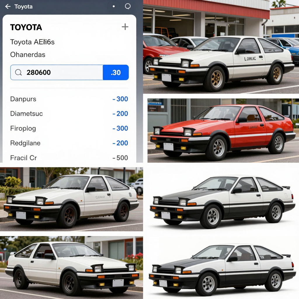 Finding Toyota AE86