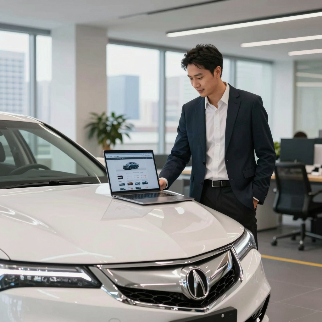 Business Owner with Acura TLX