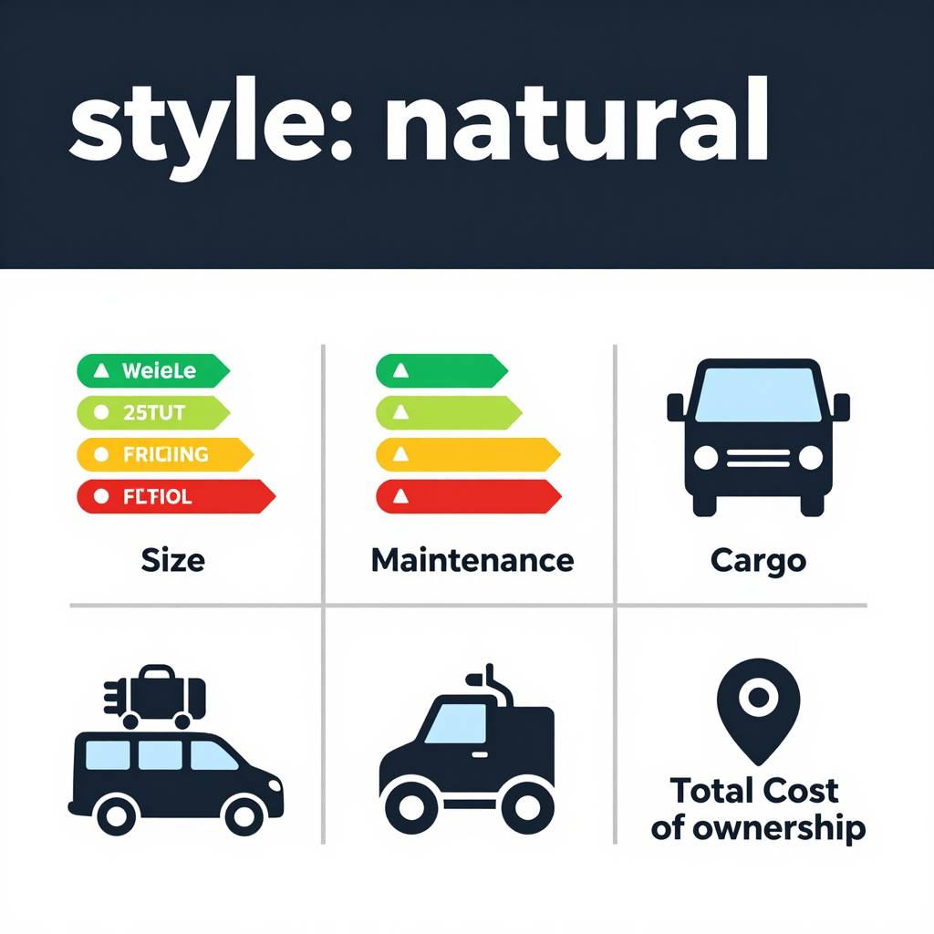 Factors for Buying Vehicles