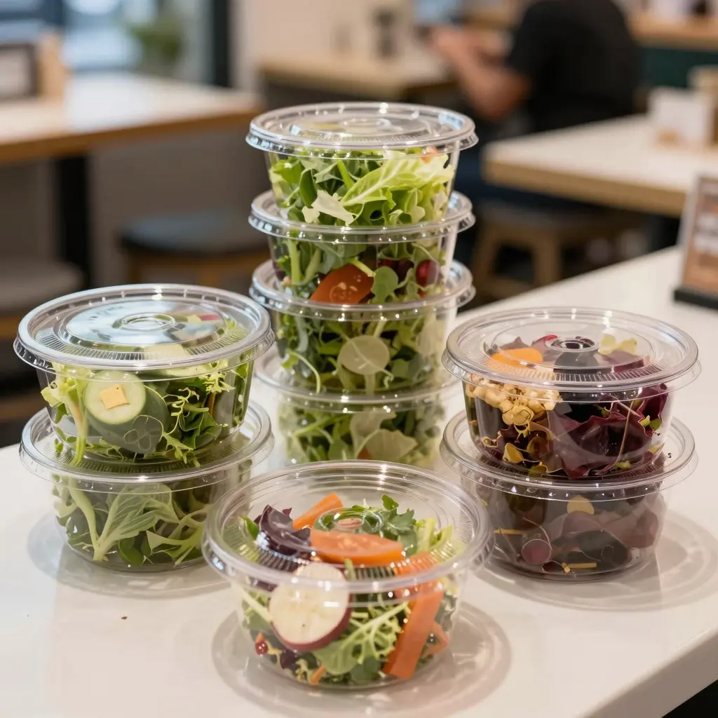 Disposable Salad Dessert Bowls