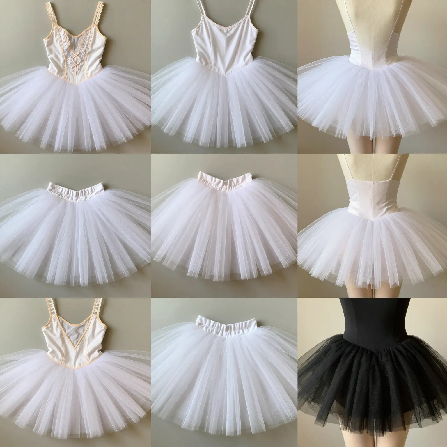 Ballerina Skirt Tutu Collage