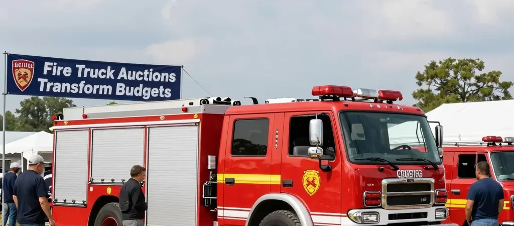 Unlock Incredible Savings: How Fire Truck Auctions Transform Municipal Budgets
