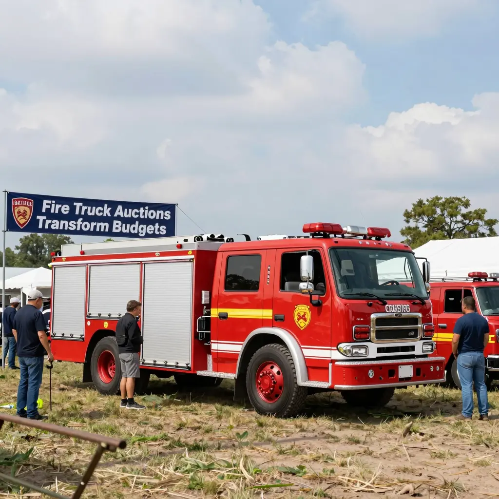 Unlock Incredible Savings: How Fire Truck Auctions Transform Municipal Budgets