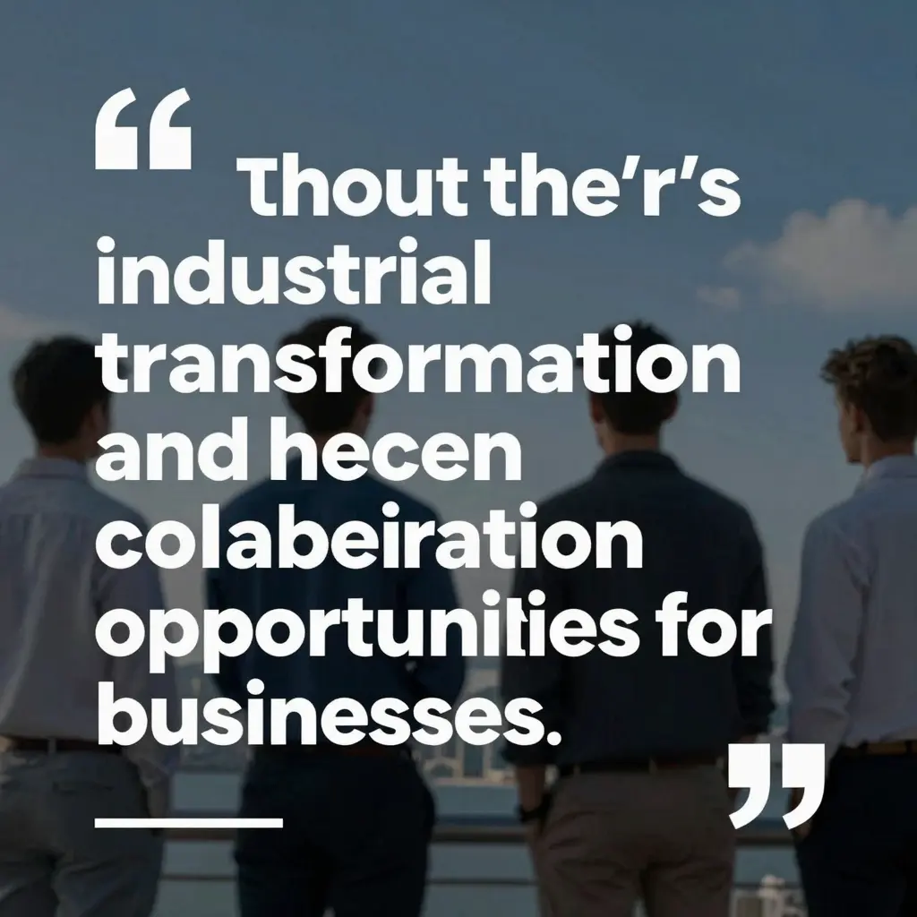 Motivational Quote about Industrial Transformation