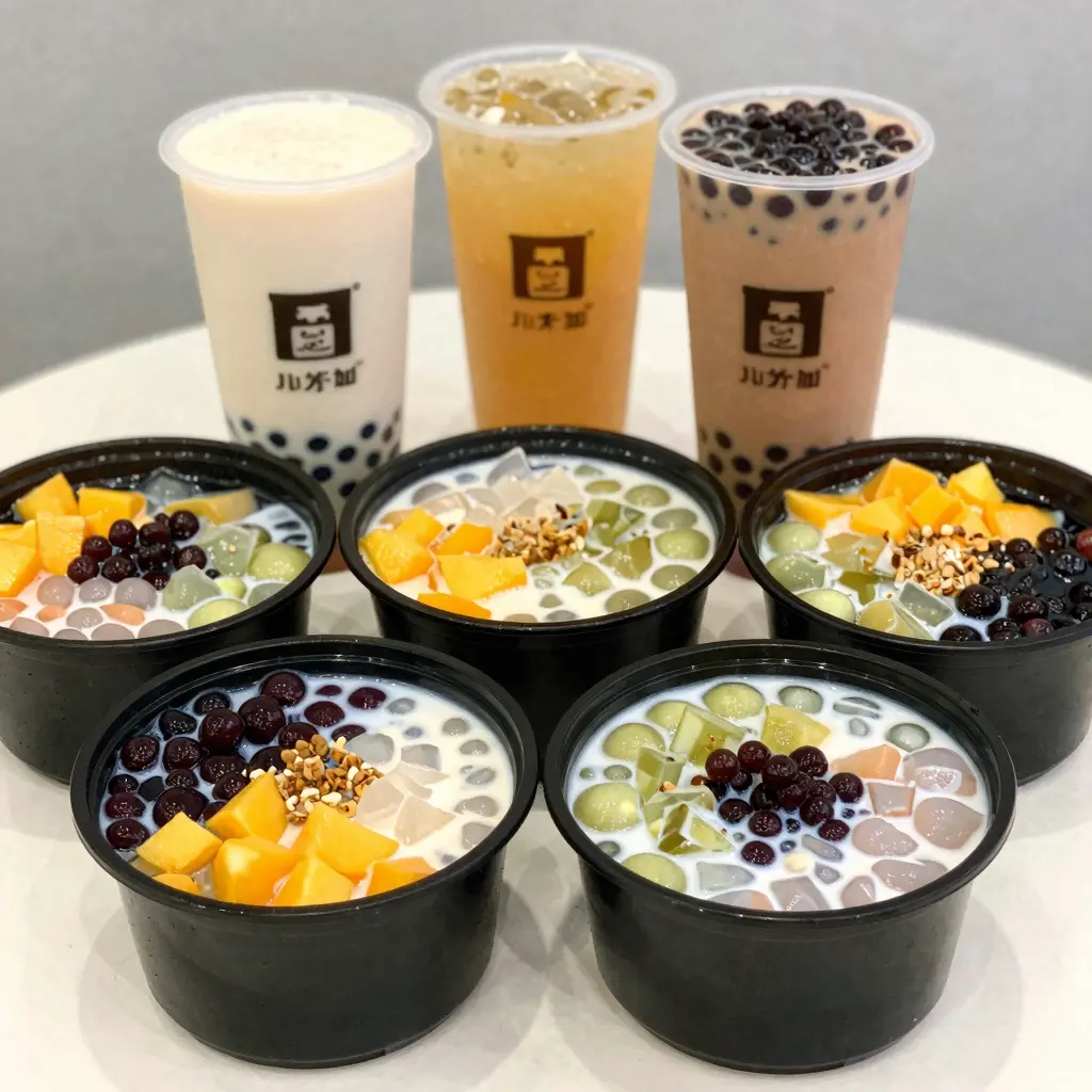 32-ounce black disposable plastic bowls