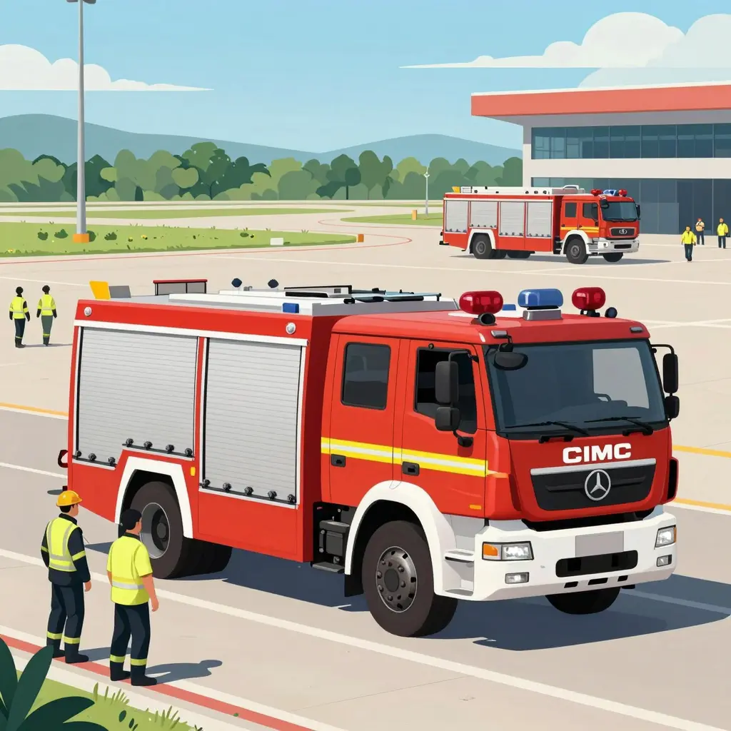 CIMC Tianda Airport Fire Truck Operations