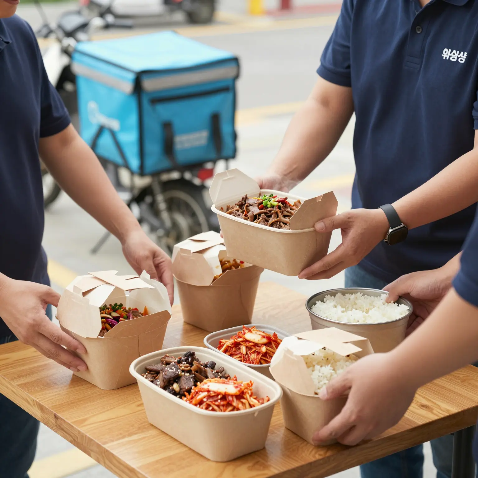 Korean Food Delivery