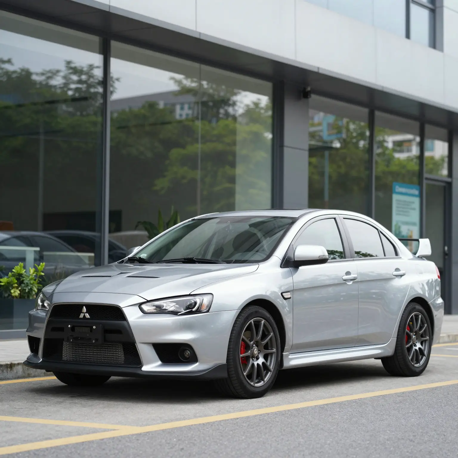Mitsubishi Evo in Business Setting
