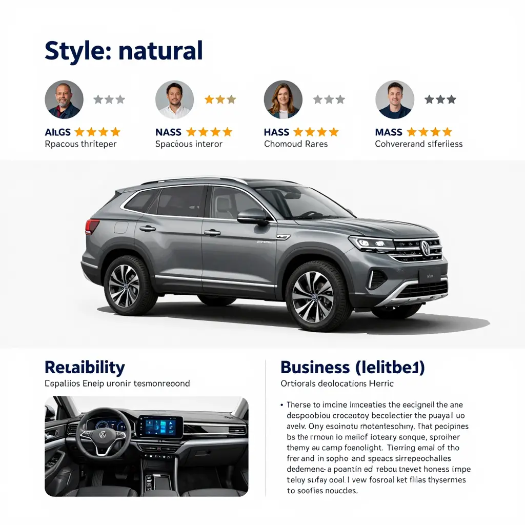 VW Atlas Reviews Infographic