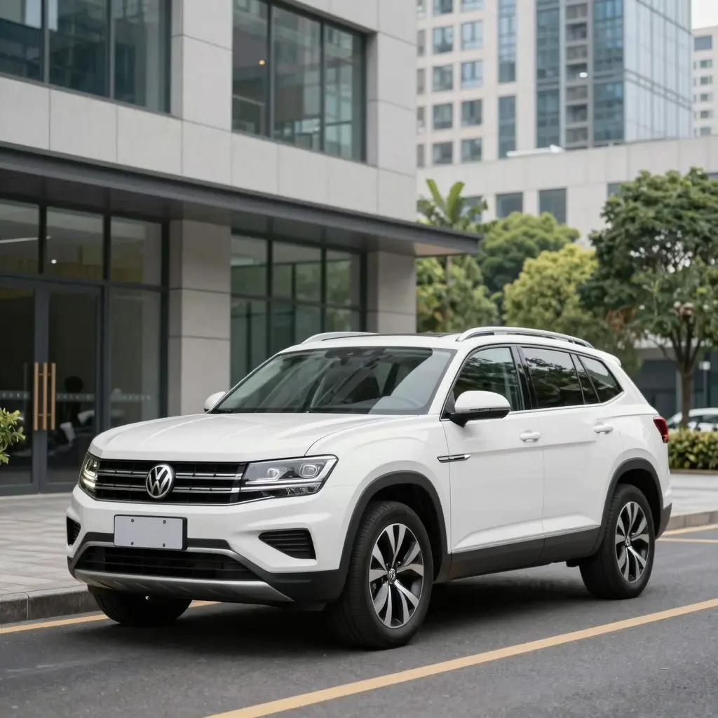 VW Atlas in a Business Setting