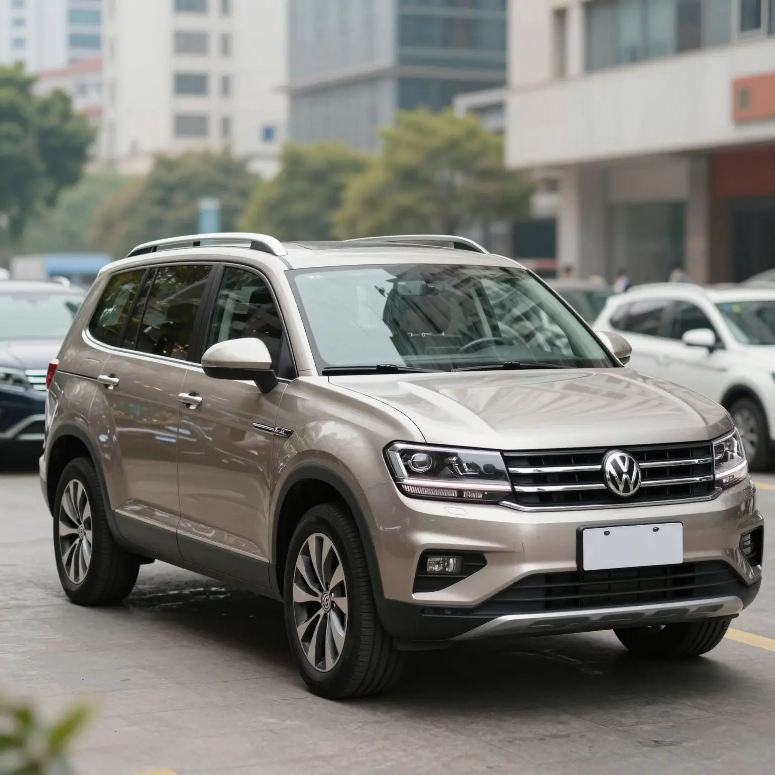 VW Atlas in Business Setting