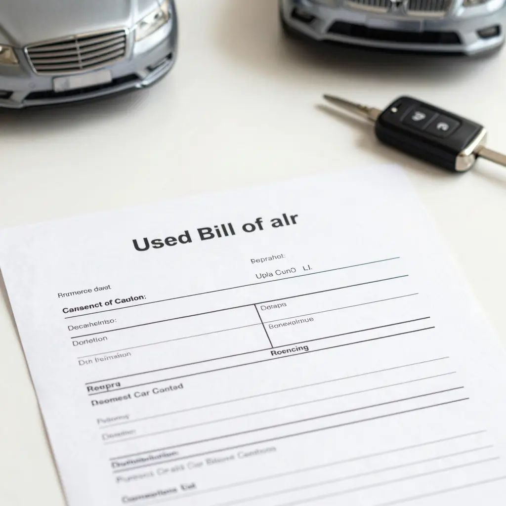 The Essential Guide to Used Car Bills of Sale: Safeguarding Your Transactions